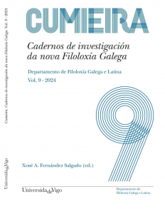 Cumieira Cadernos de investigación da nova Filoloxía Galega Vol. 9